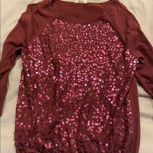 Sequined sweater